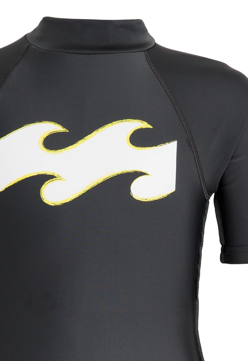 Billabong  - Emission SS Rashie Charcoal