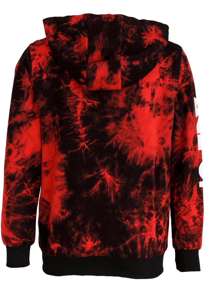 Pop Candy - Printed Hoodie Red