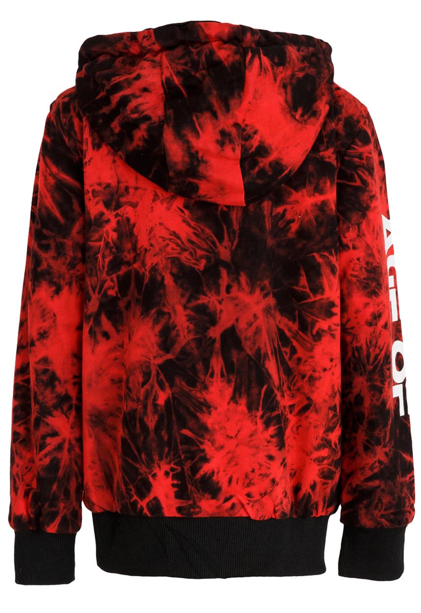 Pop Candy - Printed Hoodie Red
