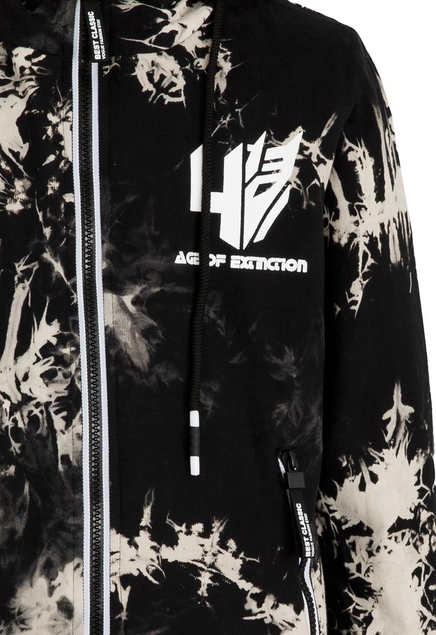 Pop Candy - Printed Hoodie Black