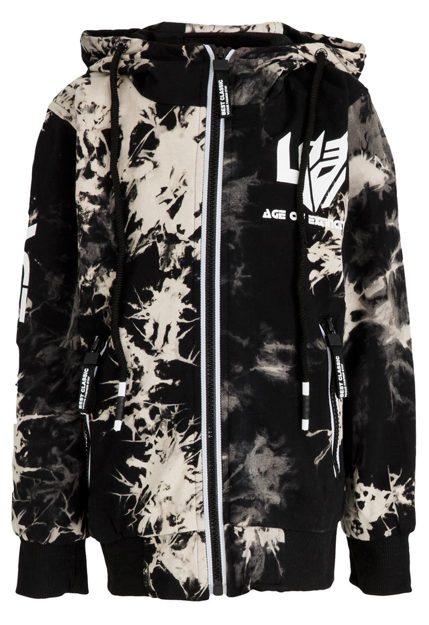 Pop Candy - Printed Hoodie Black