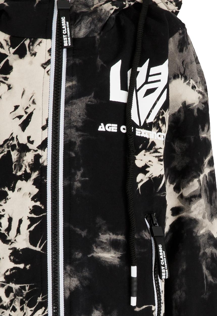 Pop Candy - Printed Hoodie Black