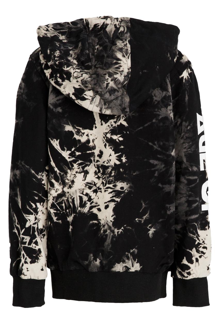 Pop Candy - Printed Hoodie Black