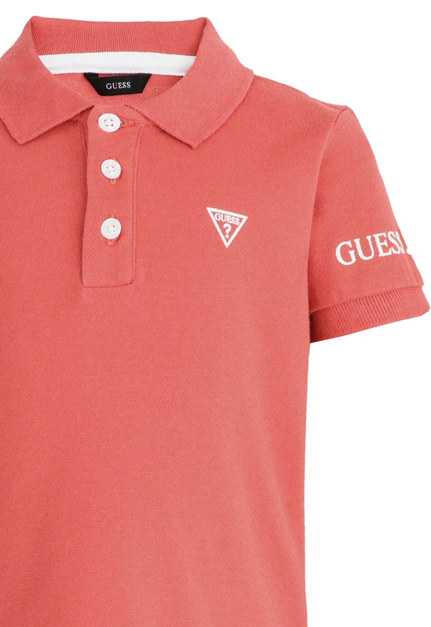 GUESS - S/S Basic Polo Orange