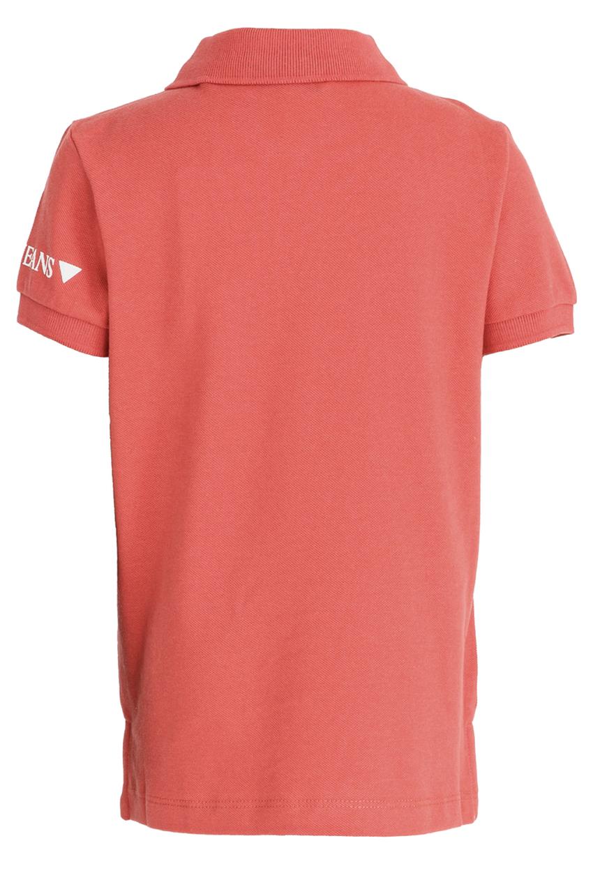 GUESS - S/S Basic Polo Orange