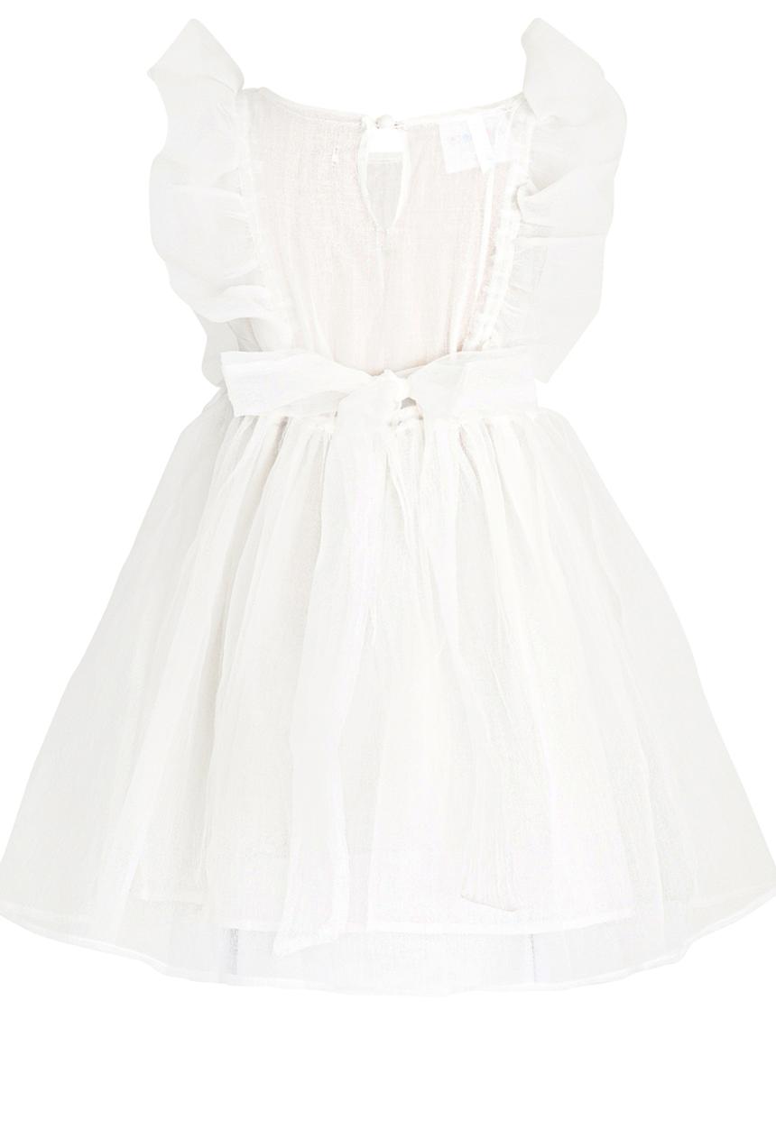 Pop Candy - Frill Detail Dress White