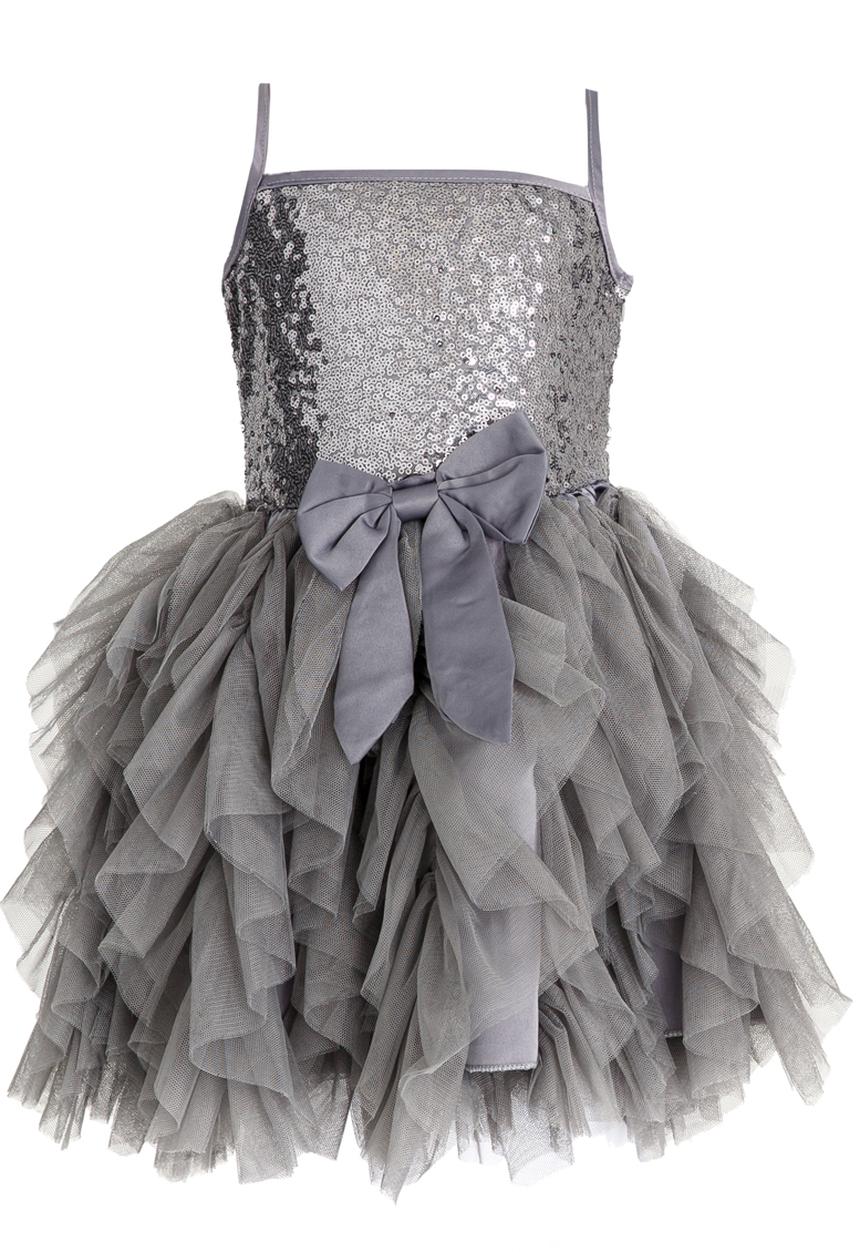 Pop Candy - Combo Party Dress Silver