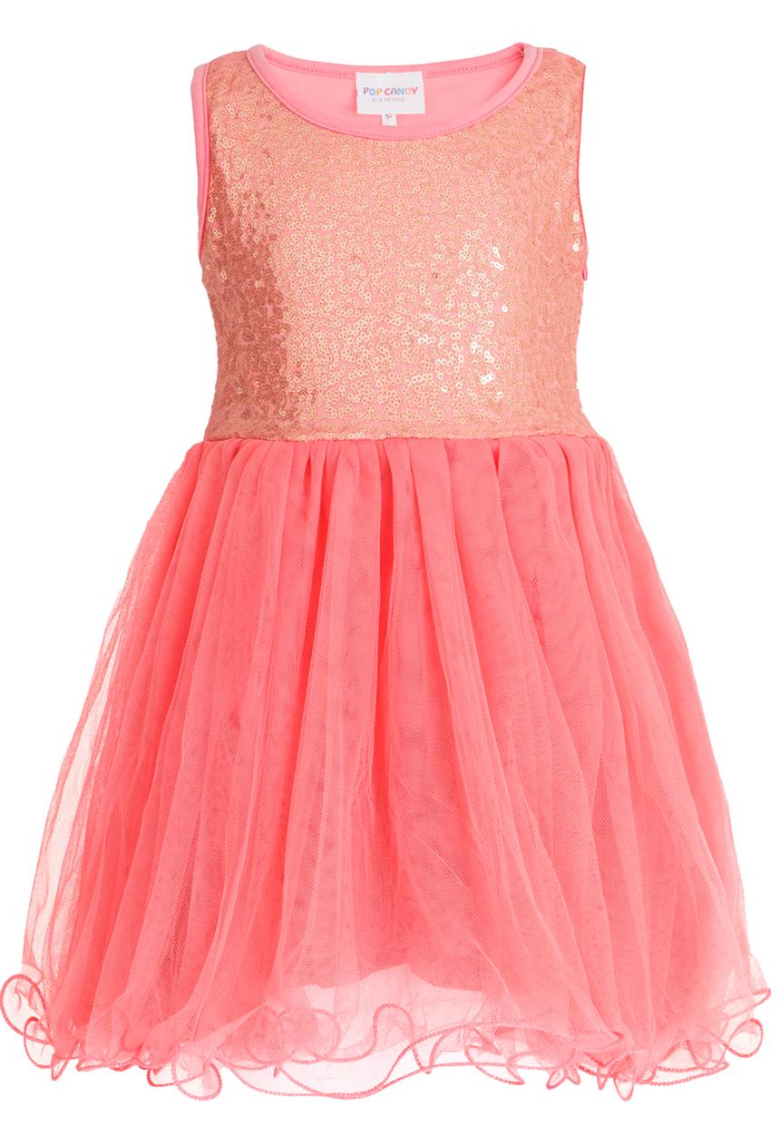 Pop Candy - Party Dress Mid Pink