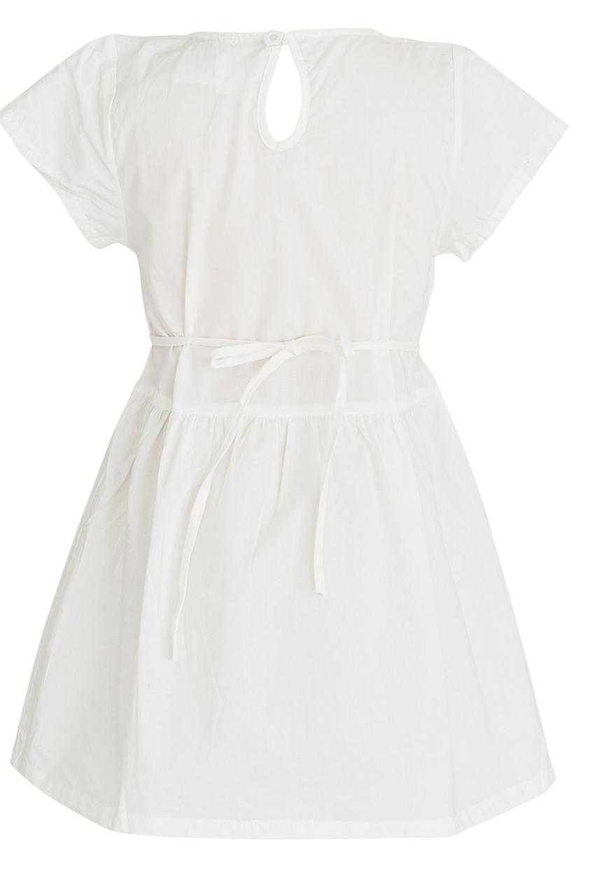 Pop Candy - Embroidered Dress White