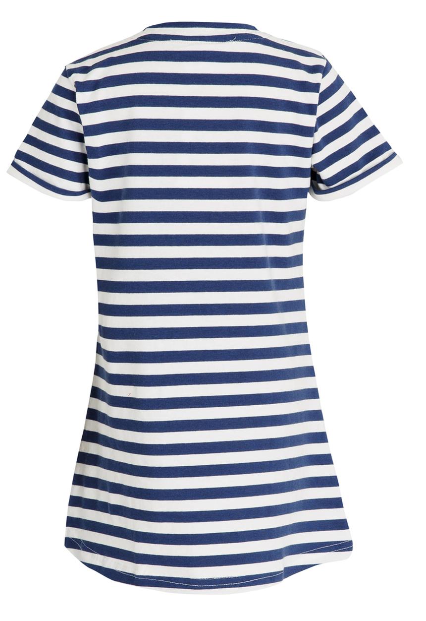 Pop Candy - Printed Stripe Dress Multi-colour