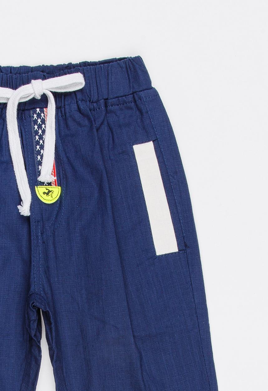 Pop Candy - Cropped Joggers Navy