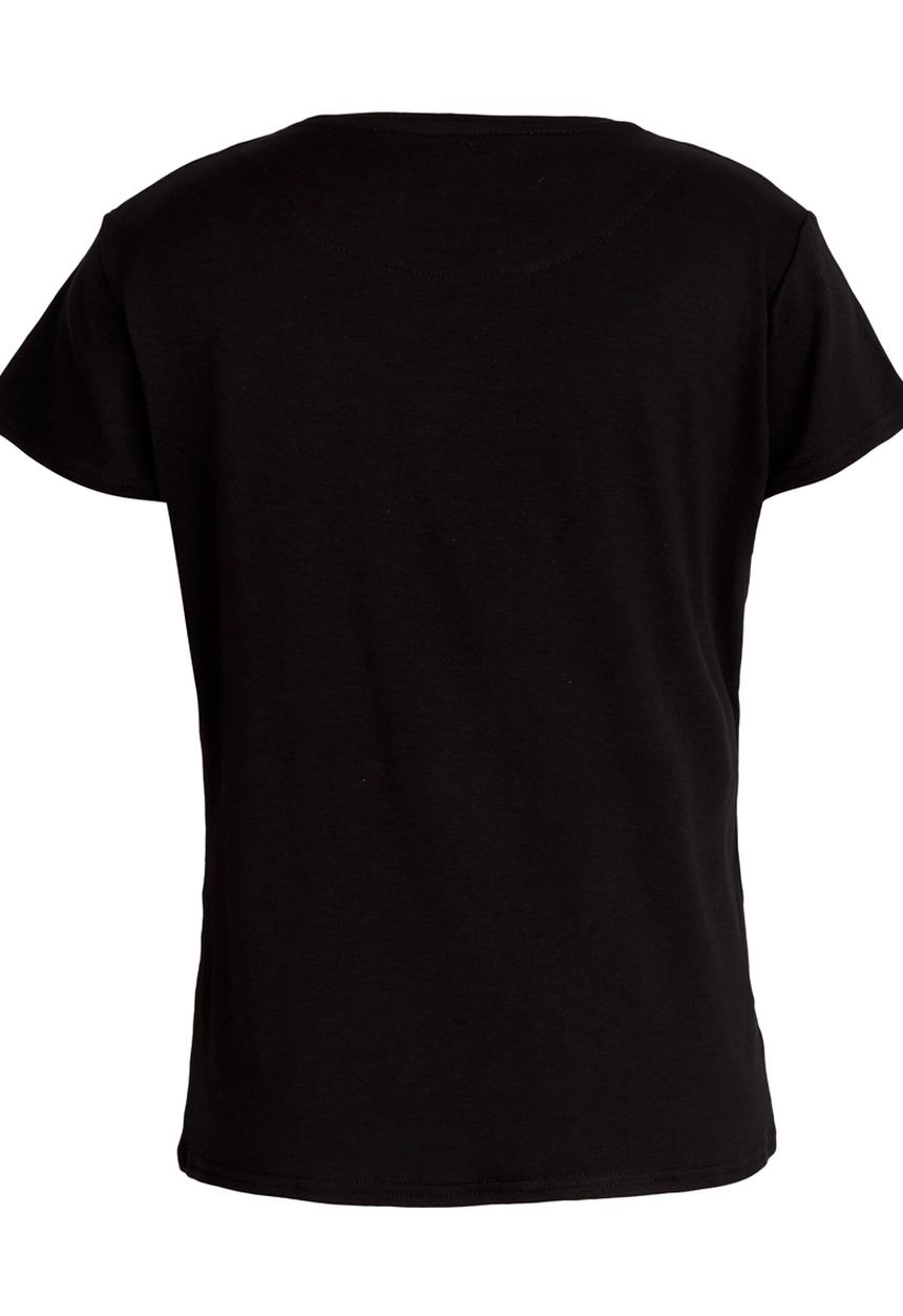 Lizzy - Sonya Tee Black