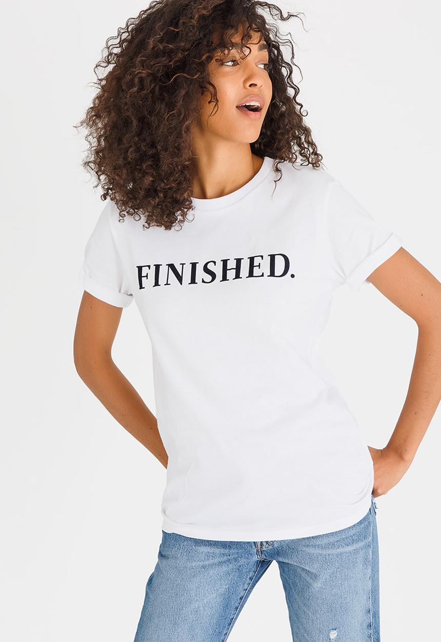 Mevrou & Co - Finished Tee White