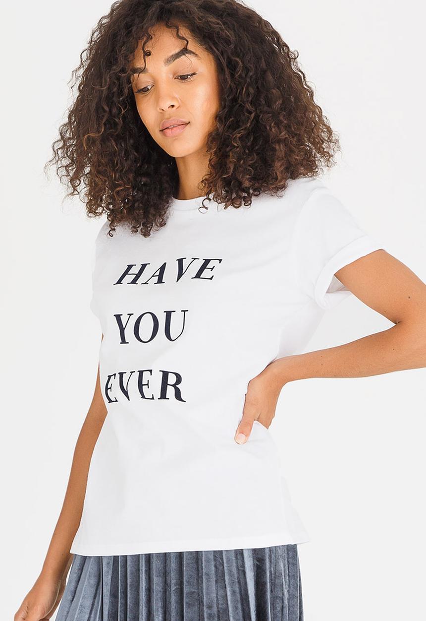 Mevrou & Co - Have You Ever Tee White