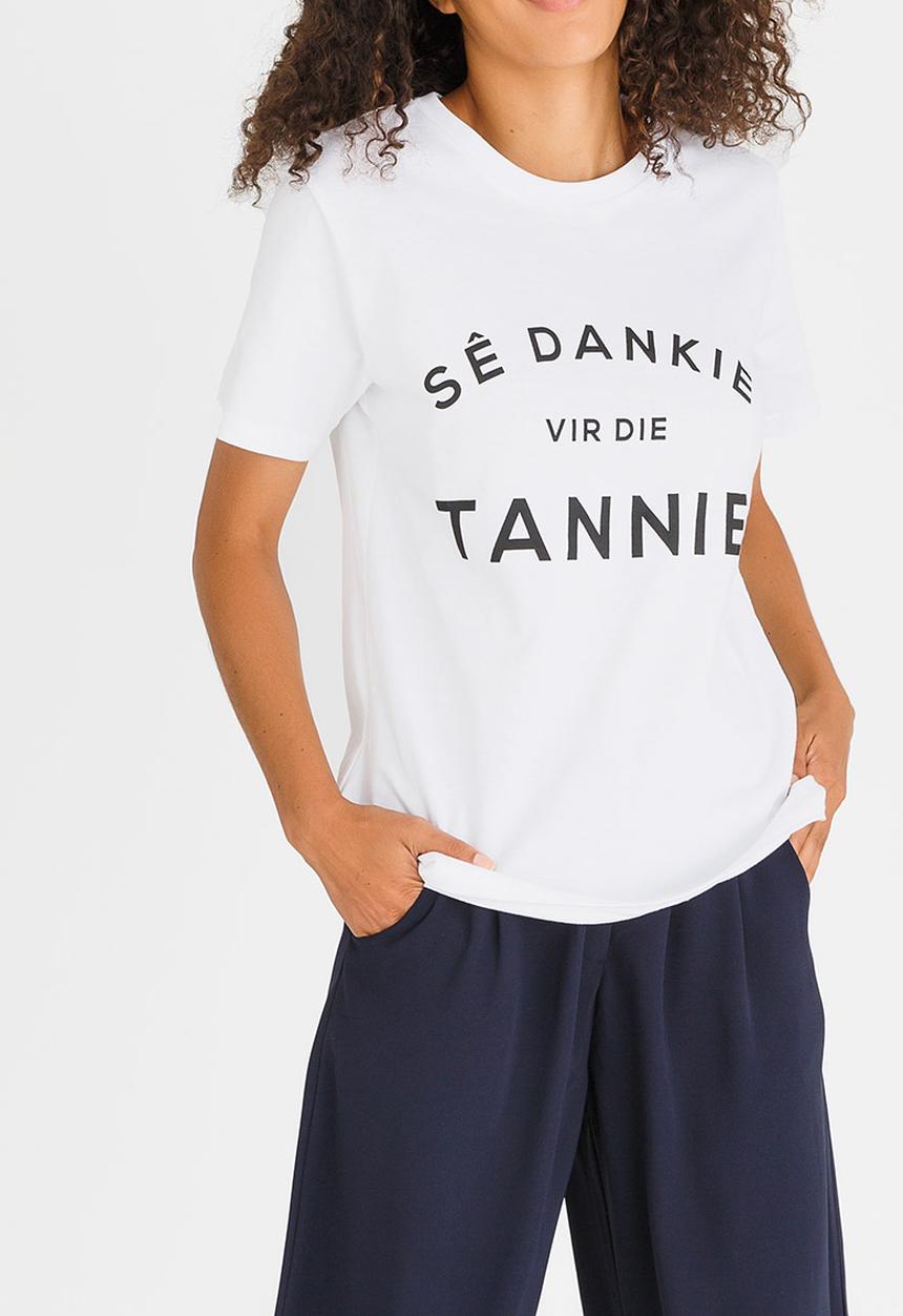 Mevrou & Co - Sê Dankie Vir die Tannie Tee White