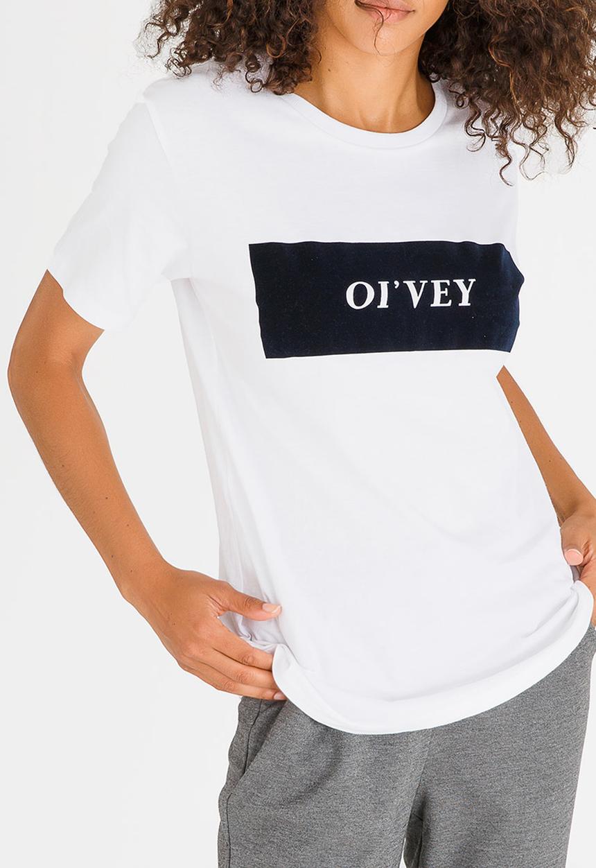 Mevrou & Co - Oi Vey Tee White