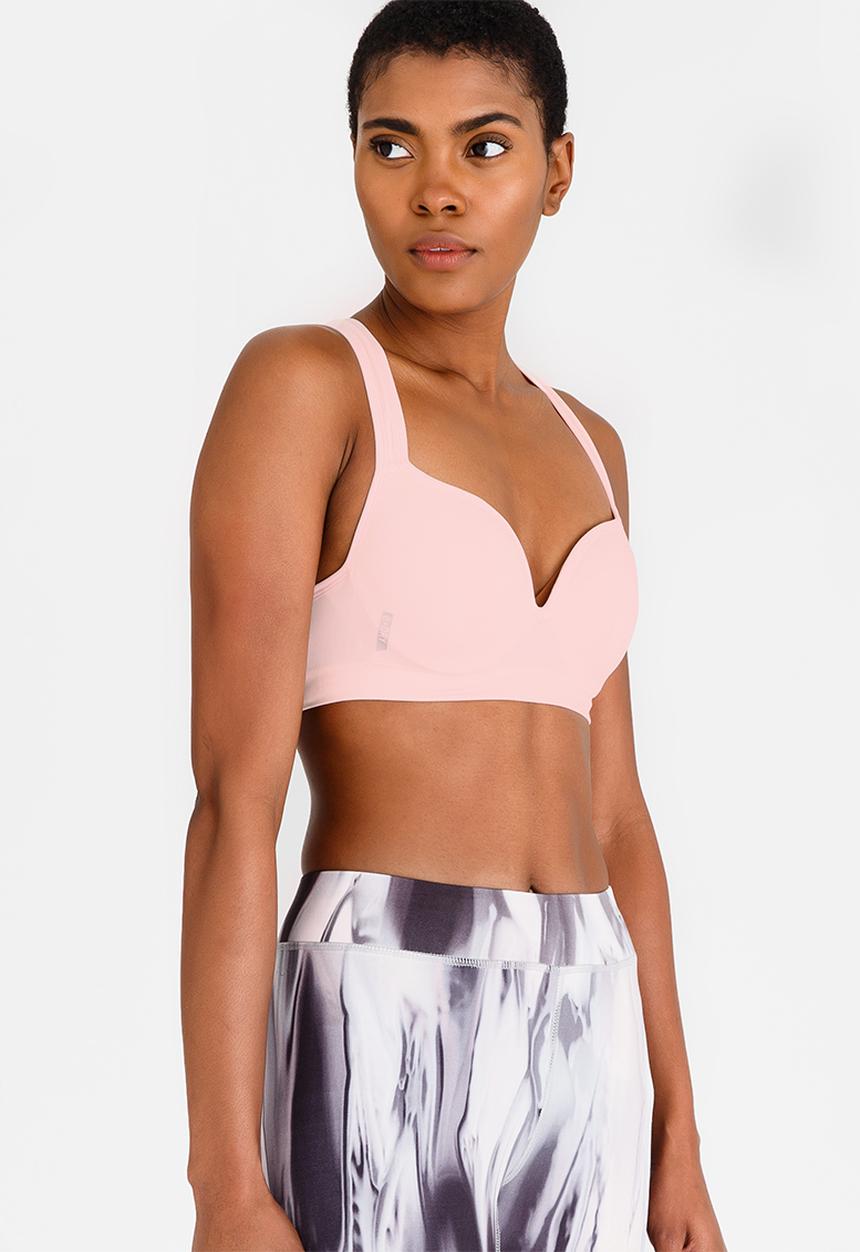 ONLY Play - Martine Seamless Padded Sports Bra Pale Pink