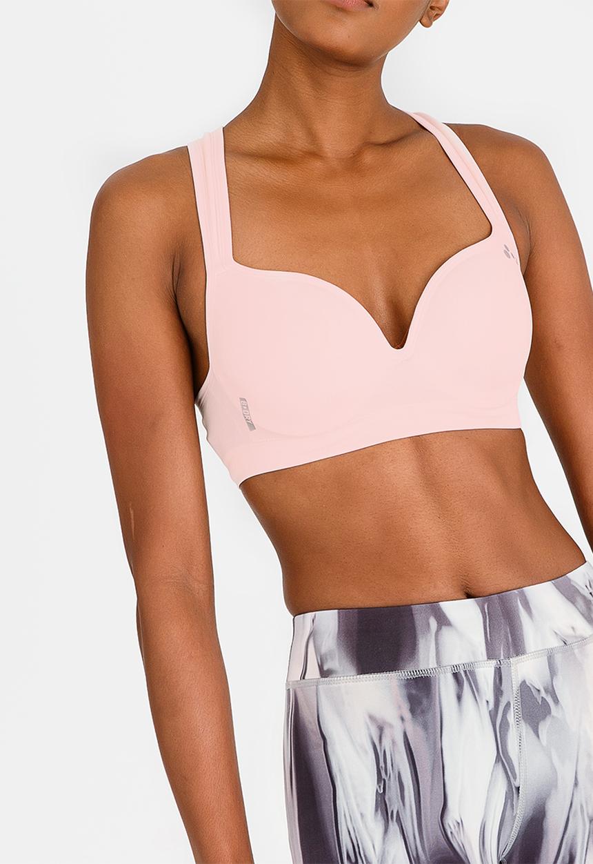 ONLY Play - Martine Seamless Padded Sports Bra Pale Pink