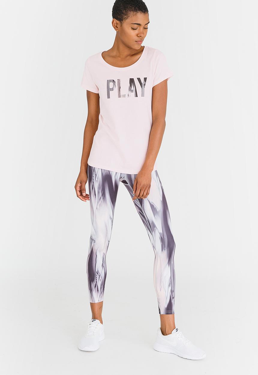 ONLY Play - Mici Regular Short Sleeve Tee Pale Pink