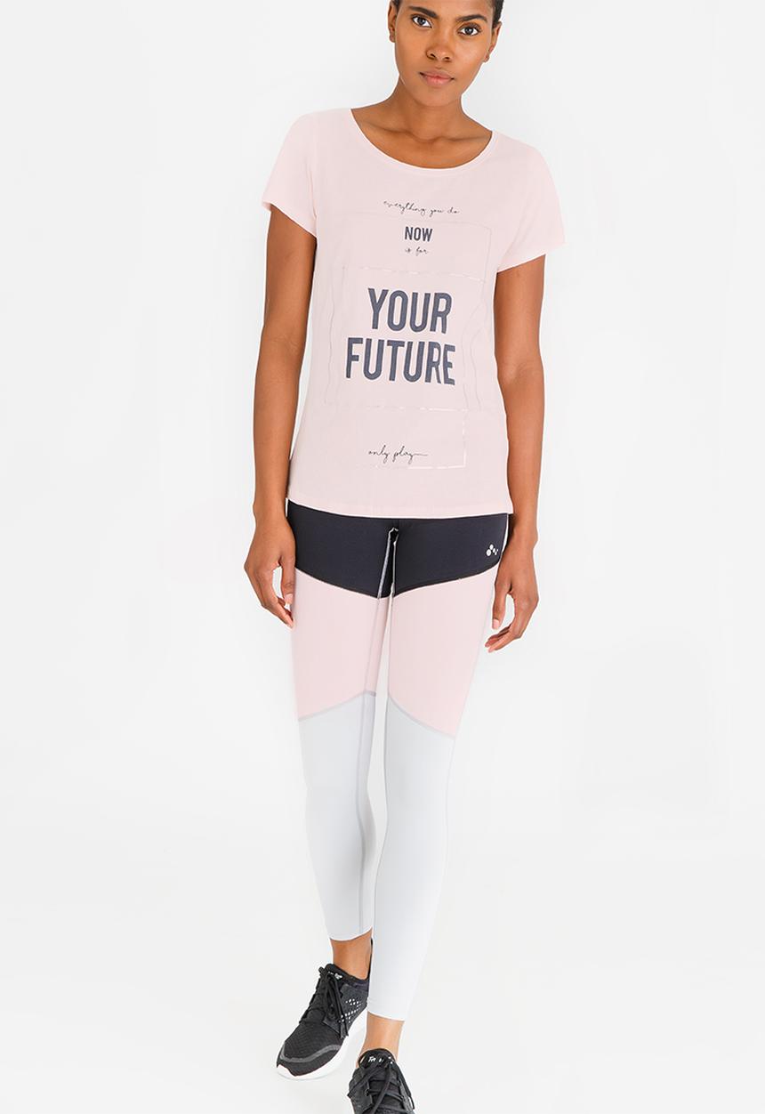 ONLY Play - Freja Short Sleeve Tee Pale Pink