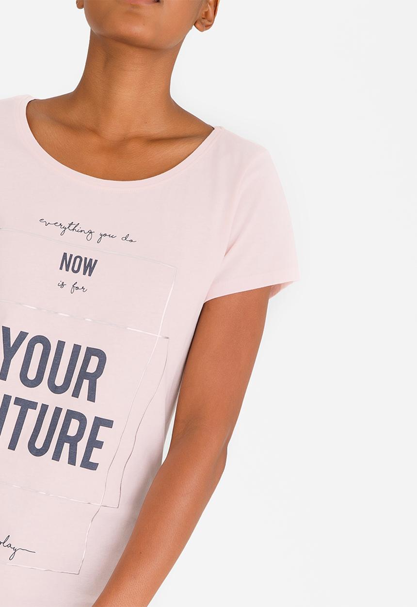 ONLY Play - Freja Short Sleeve Tee Pale Pink