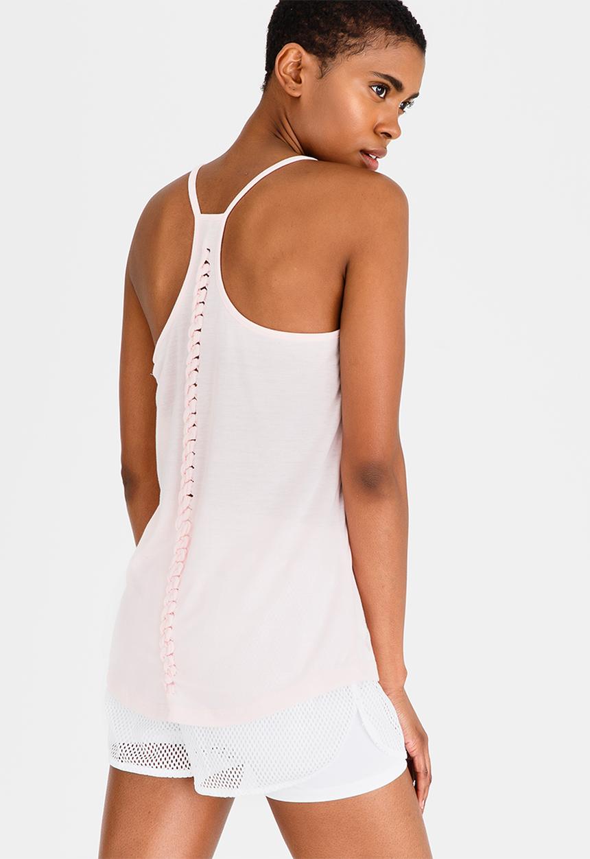 ONLY Play - Wonita Braid Detail Tank Top Pale Pink