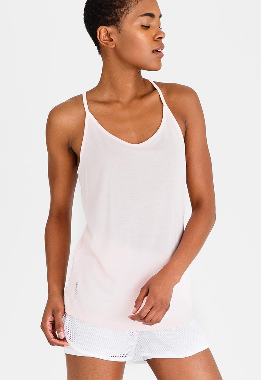 ONLY Play - Wonita Braid Detail Tank Top Pale Pink