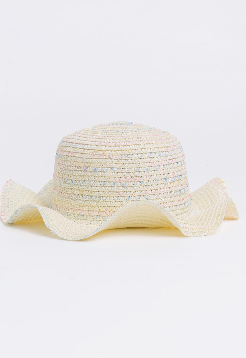 Pop Candy - Girls Summer Hat White