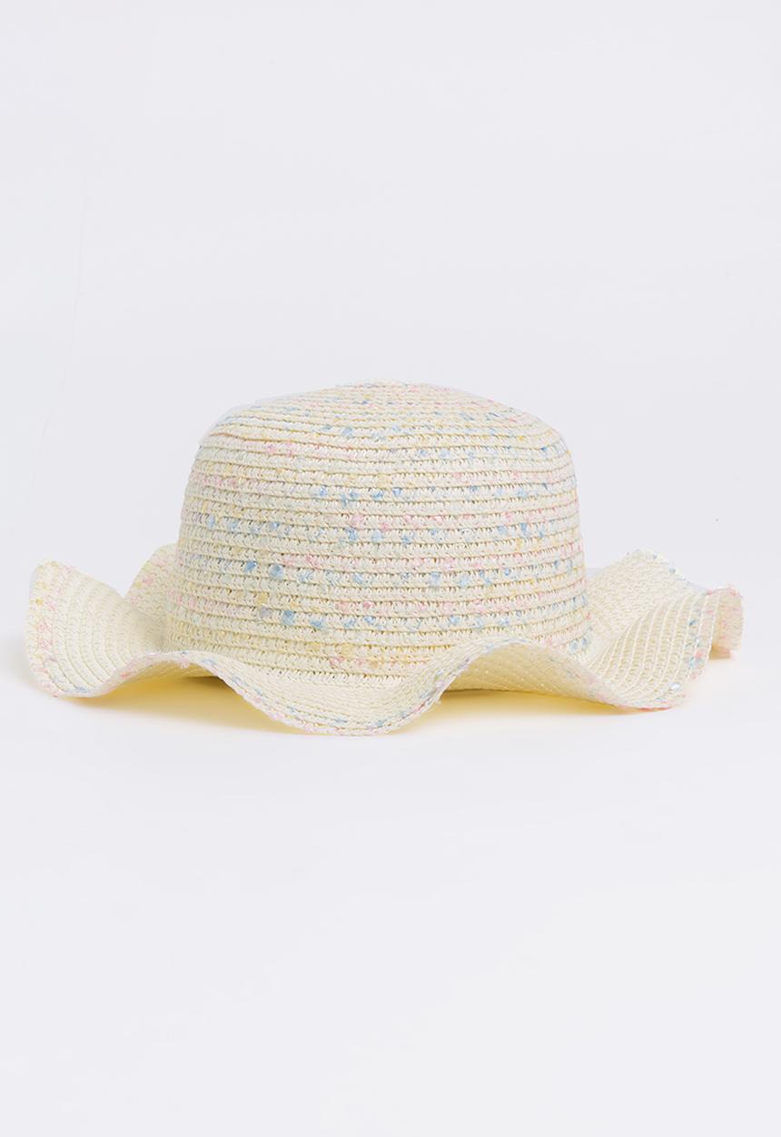 Pop Candy - Girls Summer Hat White