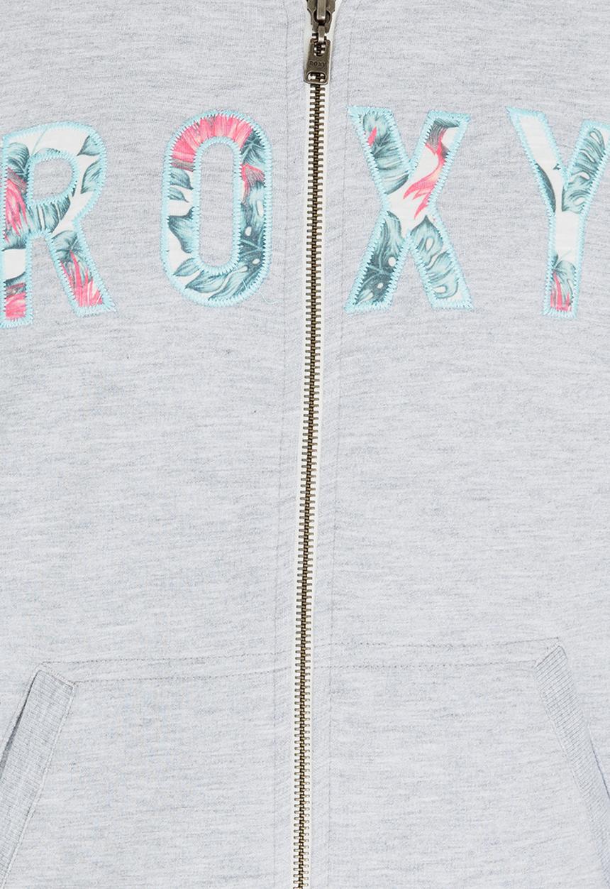 Roxy - Teasing you zip thru hoodie - grey