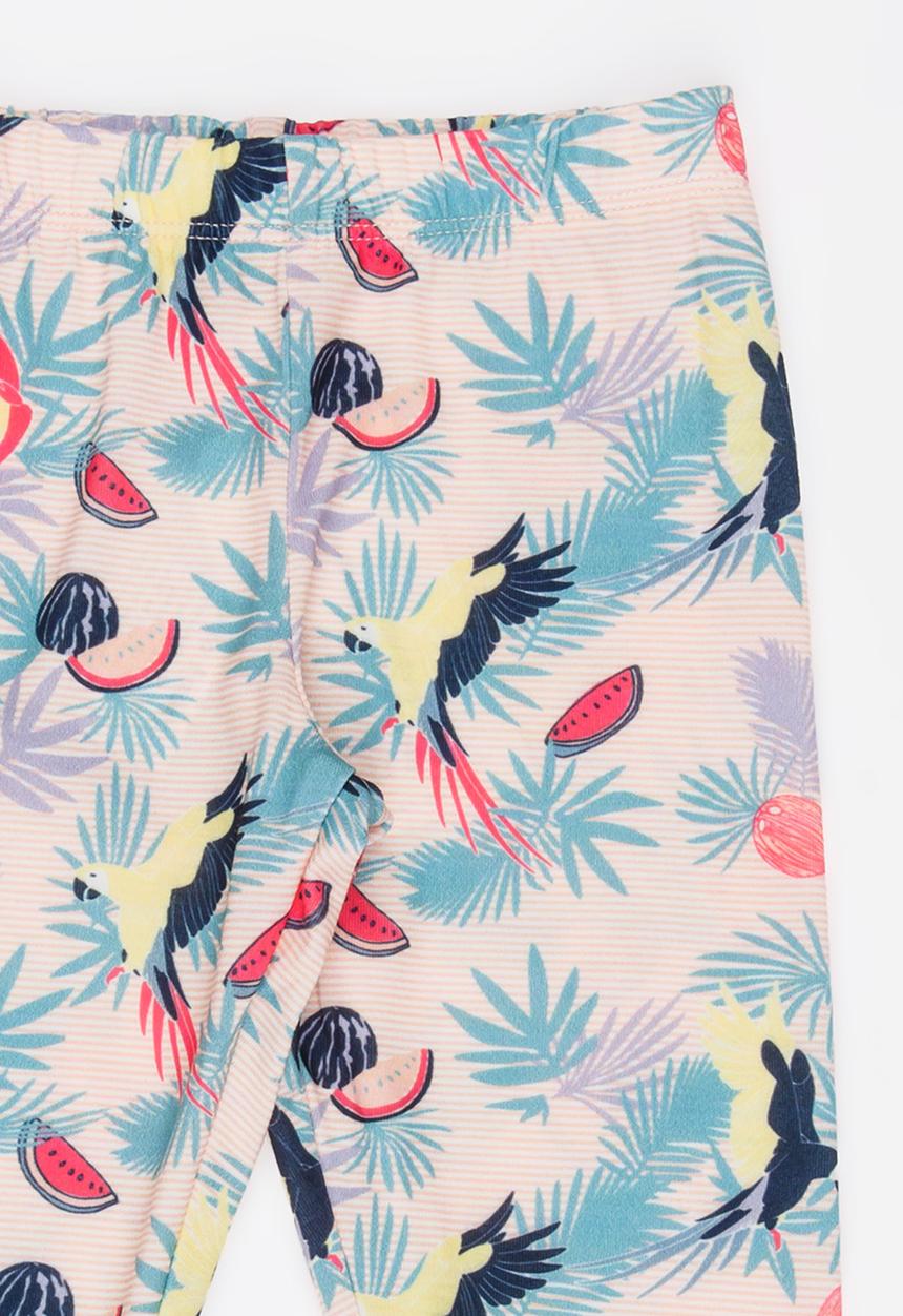 Roxy - Fine Feathers Printed Legging Multi-colour