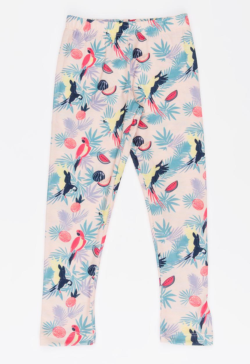Roxy - Fine Feathers Printed Legging Multi-colour