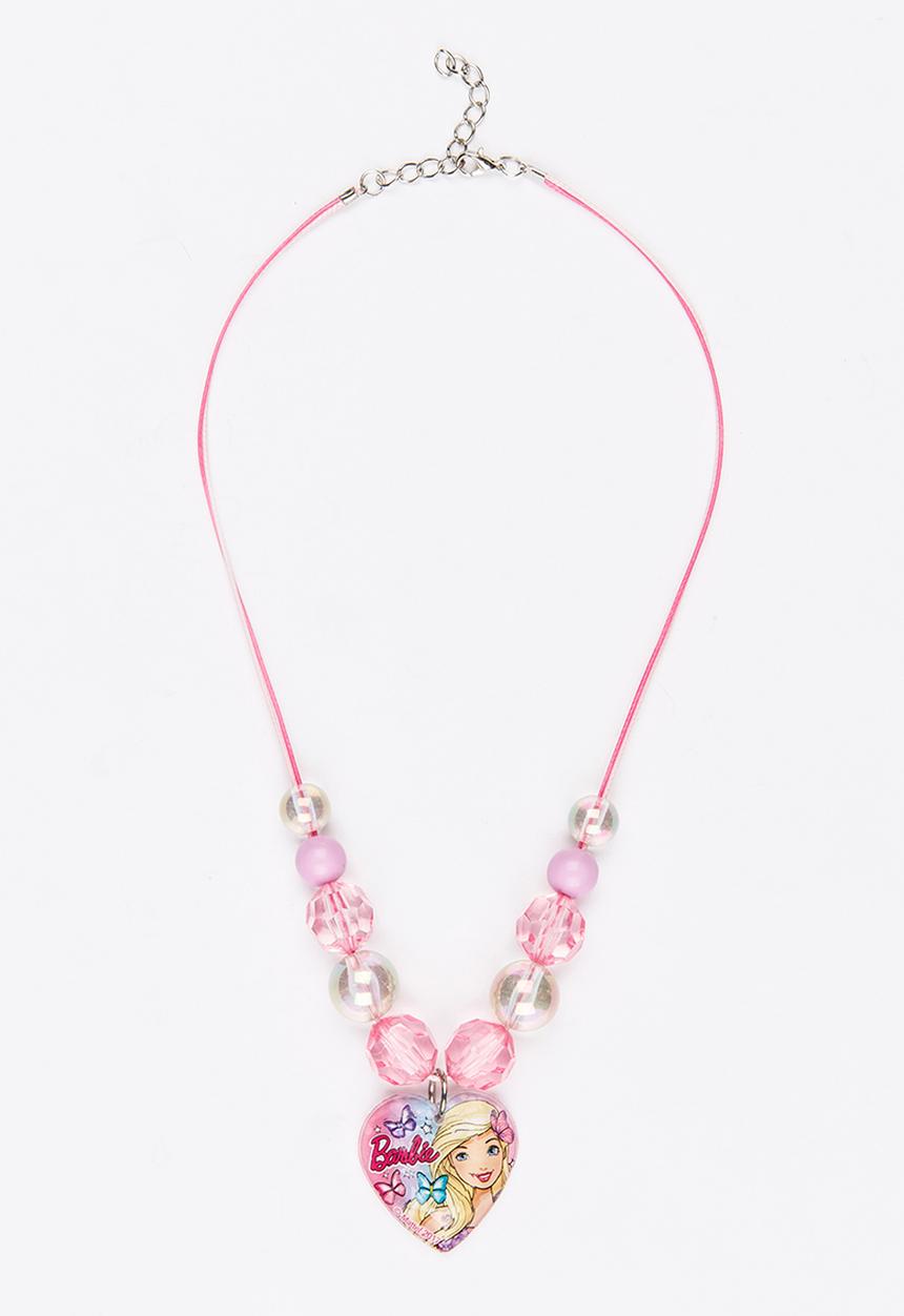Character Fashion - Barbie Necklace Pale Pink