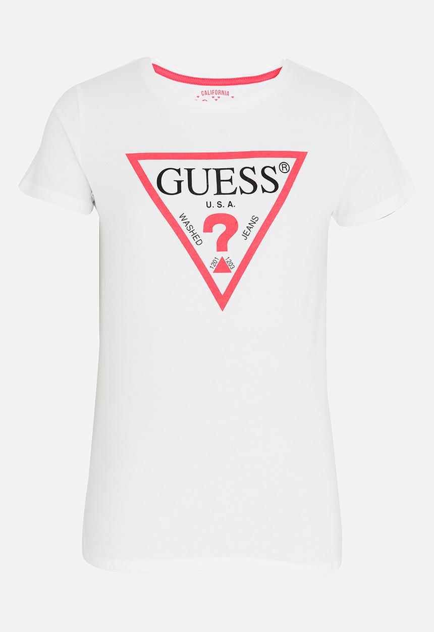 GUESS - Classic Tri Tee White