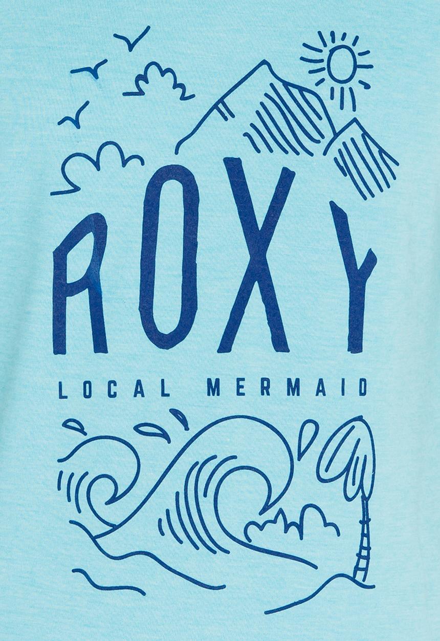 Roxy - Telling Stories Printed Tee Aqua
