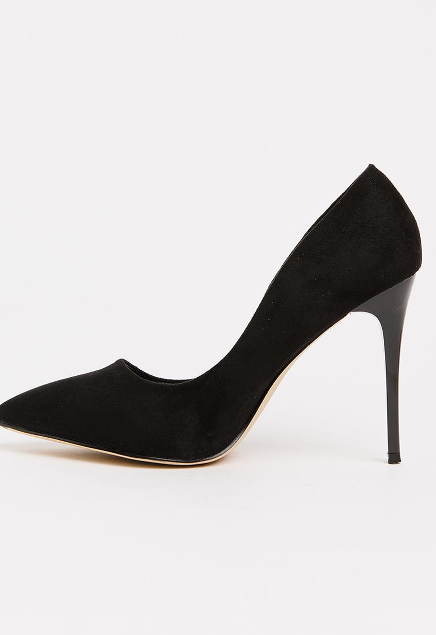 SISSY BOY - Pointy Stiletto Courts Black