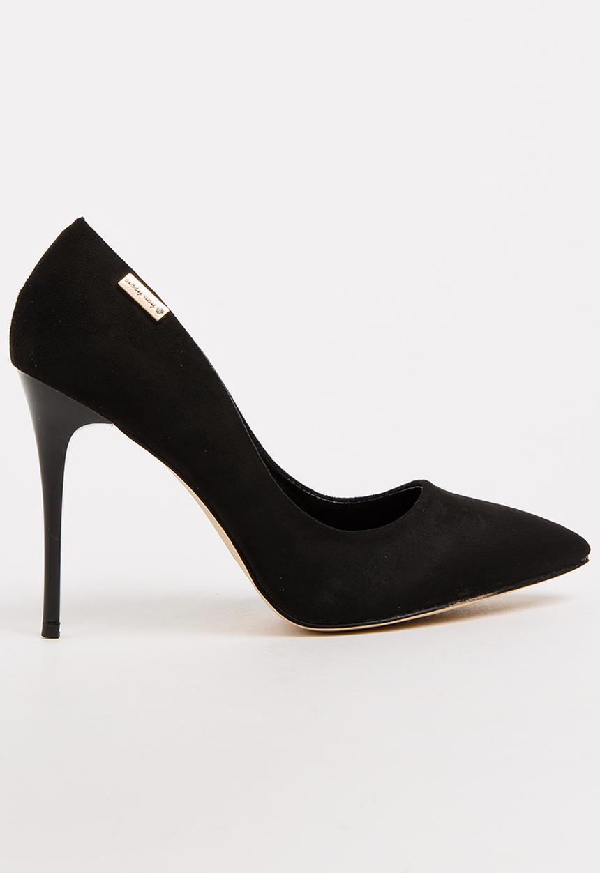 SISSY BOY - Pointy Stiletto Courts Black