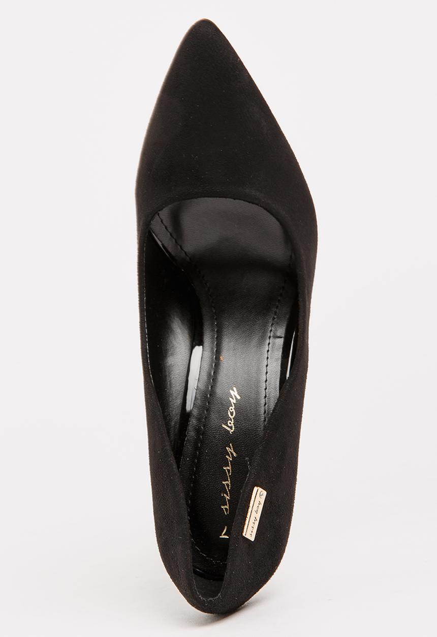 SISSY BOY - Pointy Stiletto Courts Black