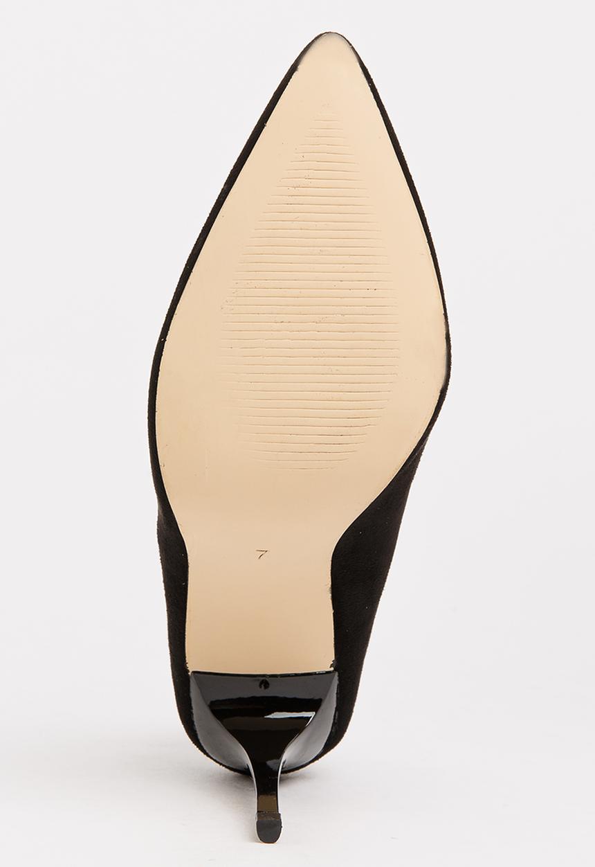 SISSY BOY - Pointy Stiletto Courts Black