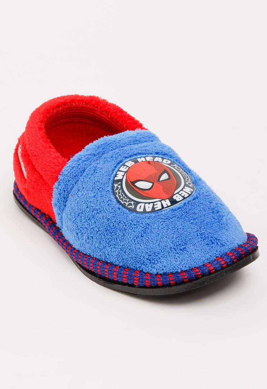Character Fashion - Spider Man Bed Slippers Multi-colour