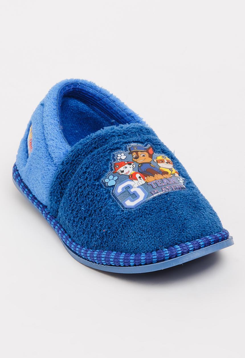 Character Fashion - Paw Patrol Bed Slippers Blue