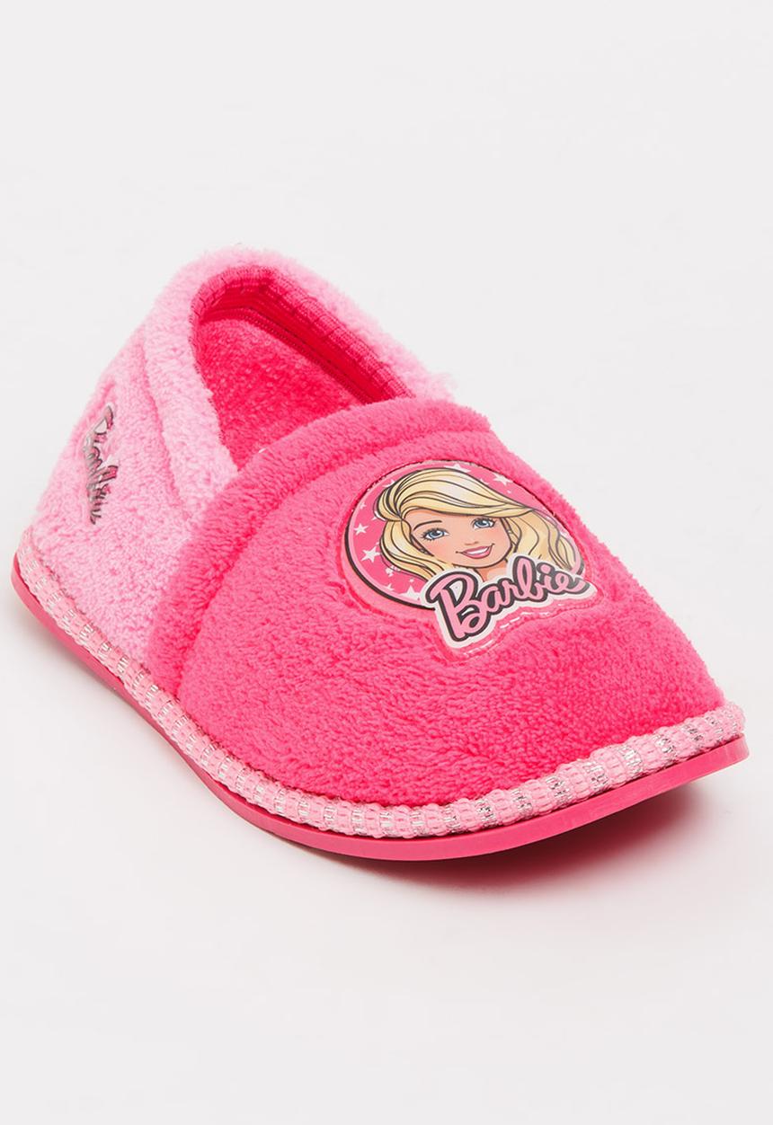Character Fashion - Barbie Bed Slippers Dark Pink