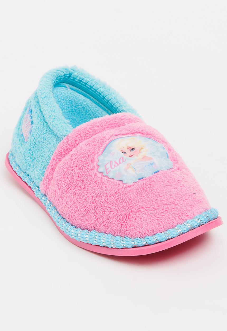 Character Fashion - Frozen Bed Slippers Mid Pink