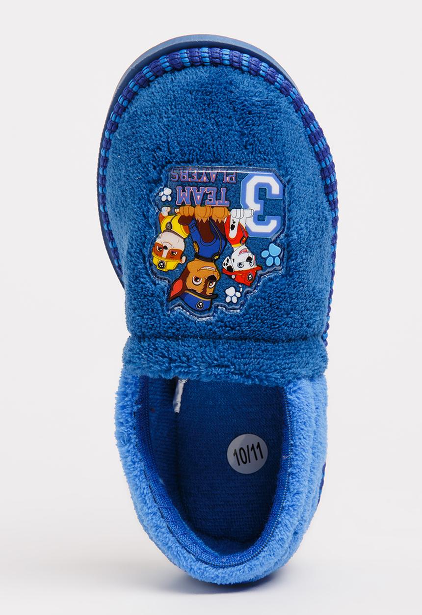 Character Fashion - Paw Patrol Bed Slippers Blue