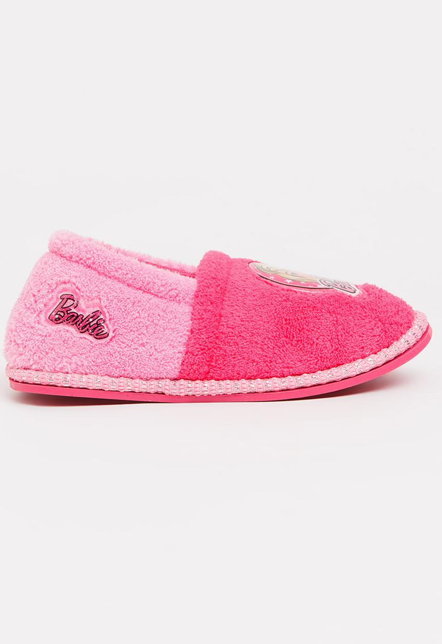 Character Fashion - Barbie Bed Slippers Dark Pink