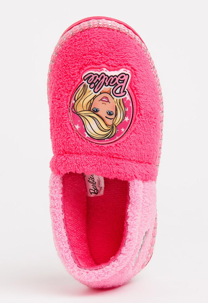 Character Fashion - Barbie Bed Slippers Dark Pink