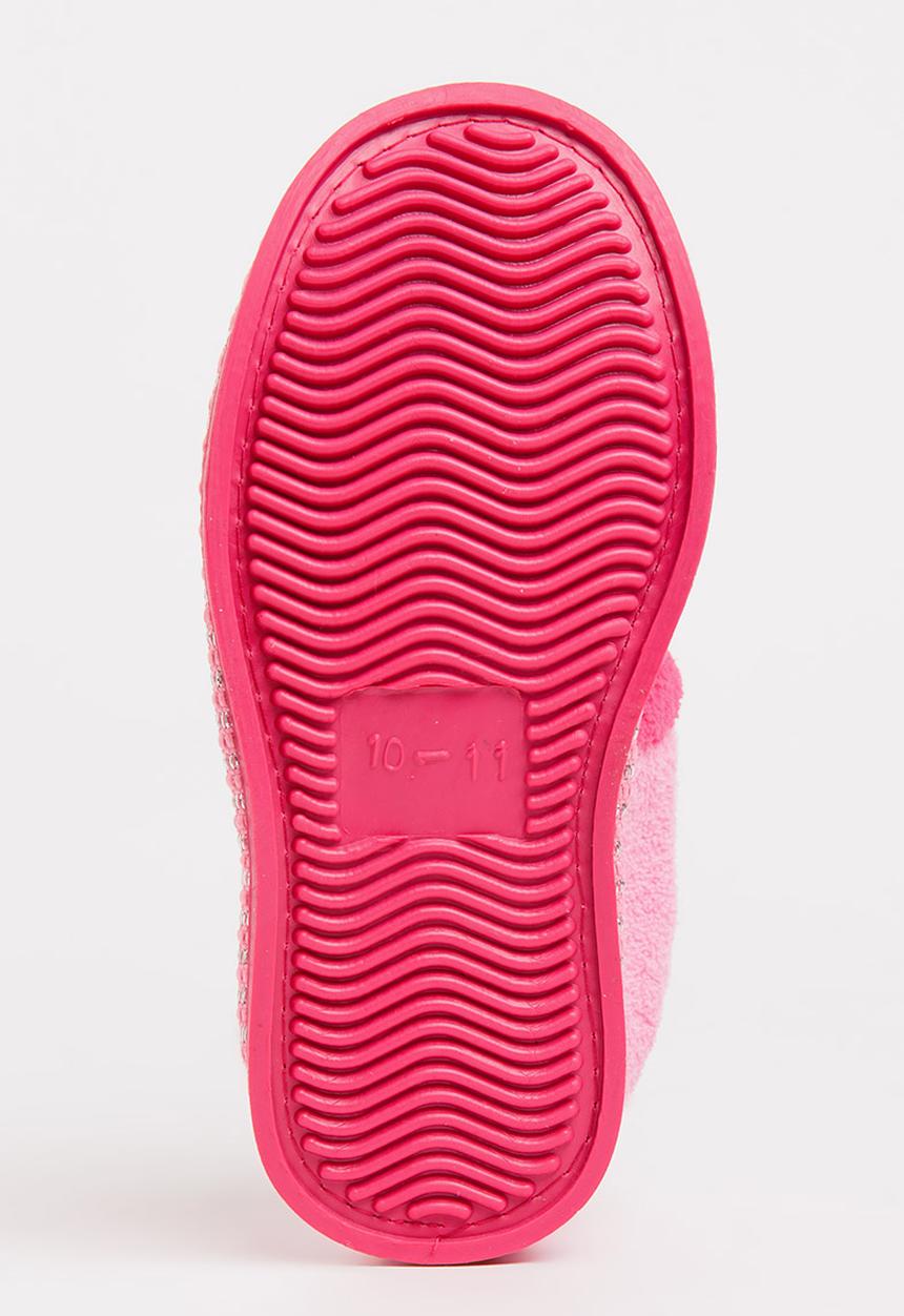 Character Fashion - Barbie Bed Slippers Dark Pink
