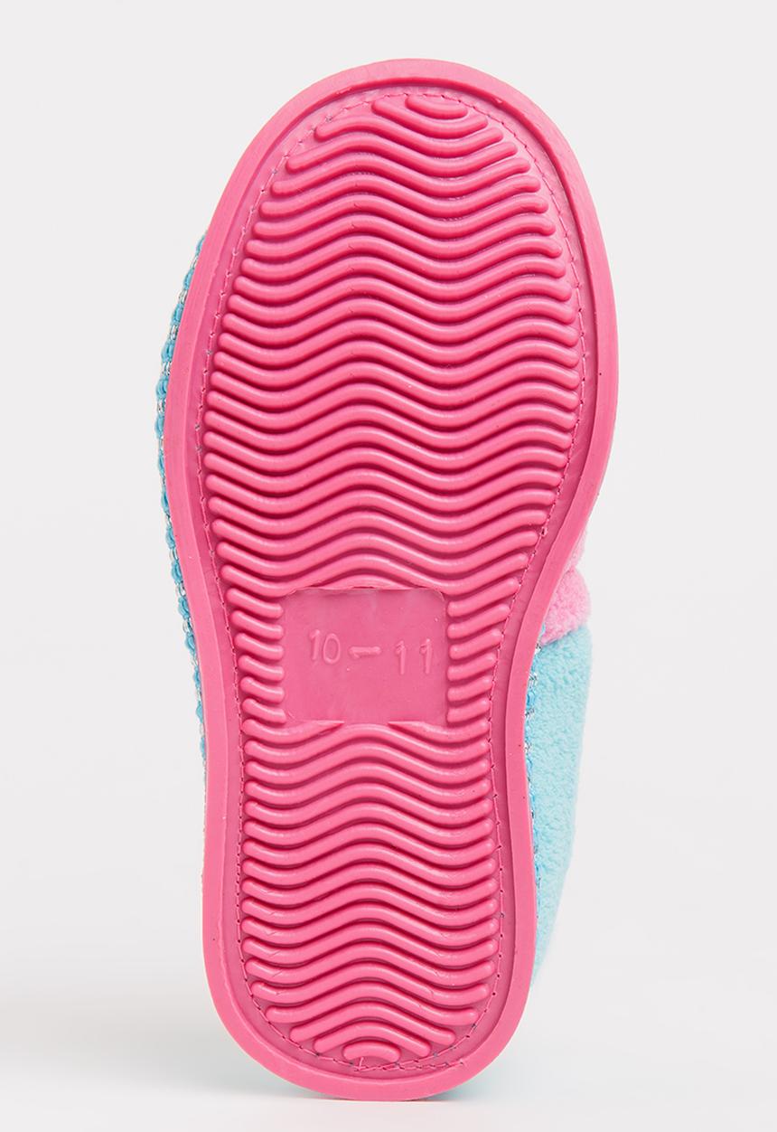 Character Fashion - Frozen Bed Slippers Mid Pink