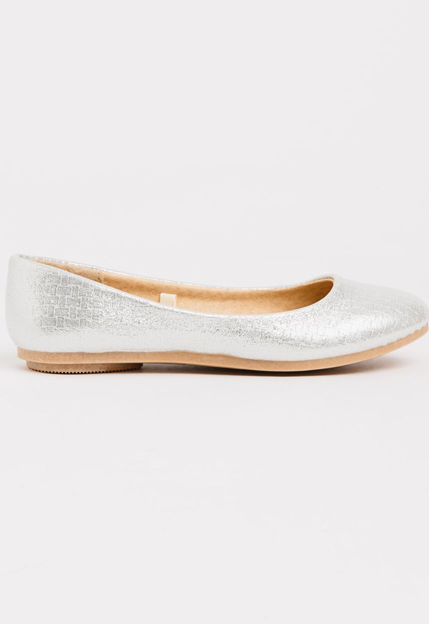 Awol - Girls Pump Silver