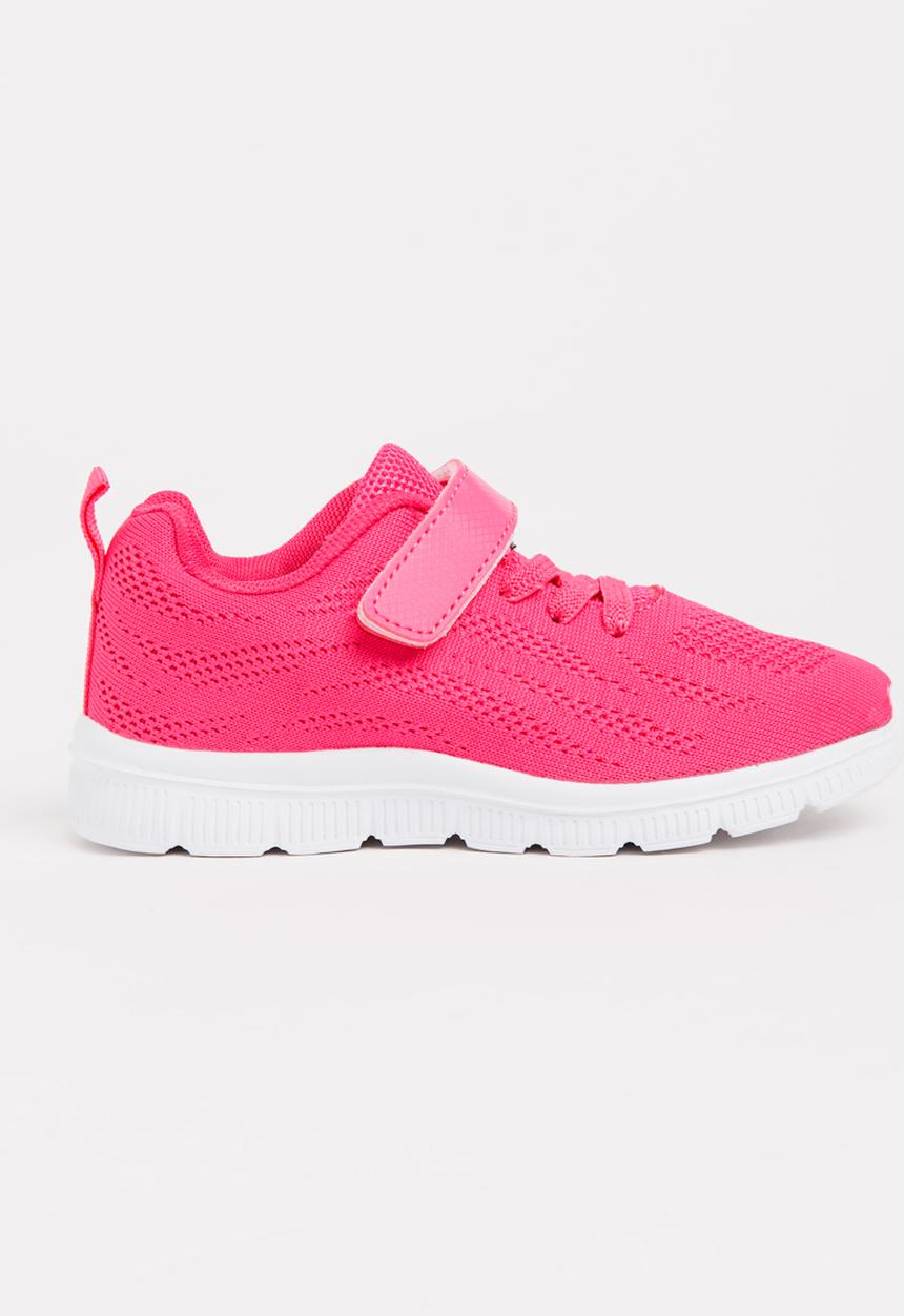 Pop Candy - Lace Up Sneaker Dark Pink